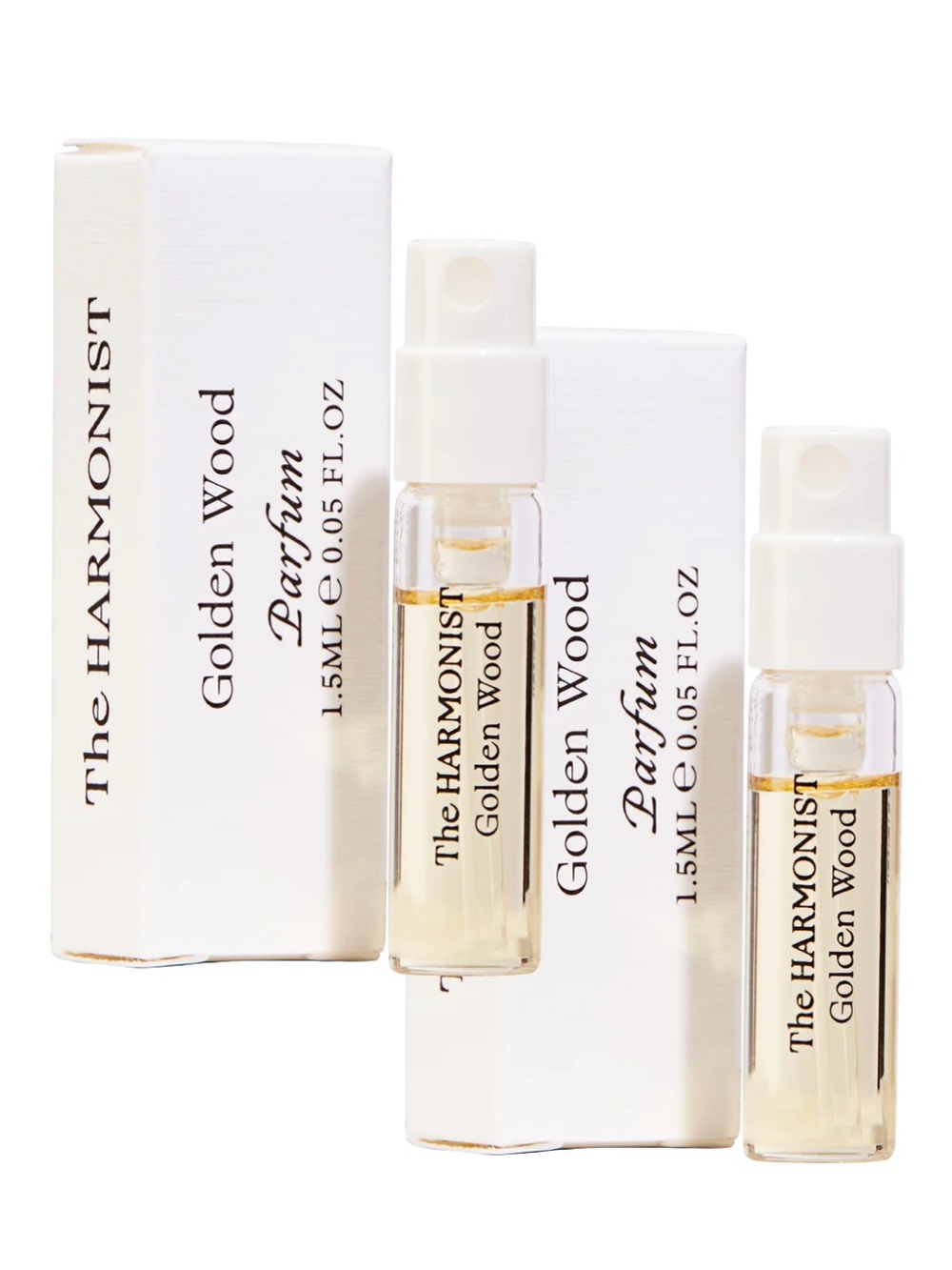 The Harmonist Golden Wood Parfum 2PK NEW IN BOX